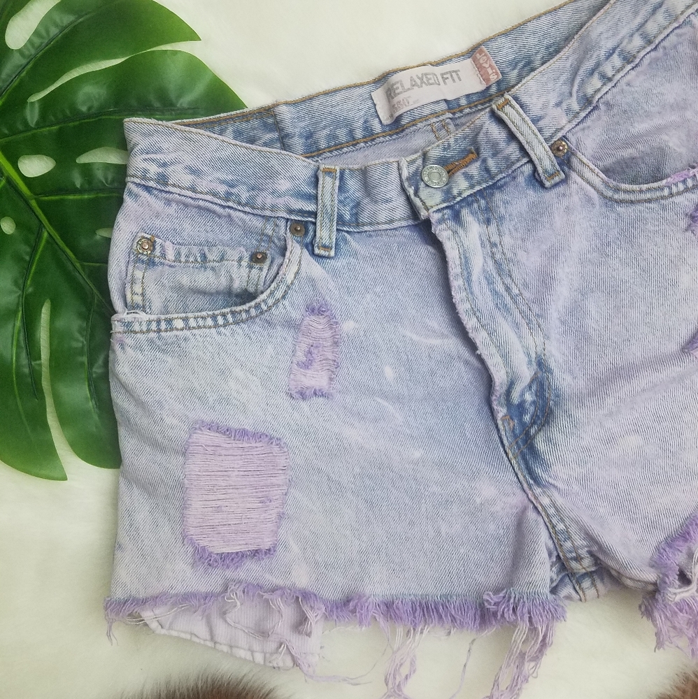 Levi's 550 Cut Off Shorts